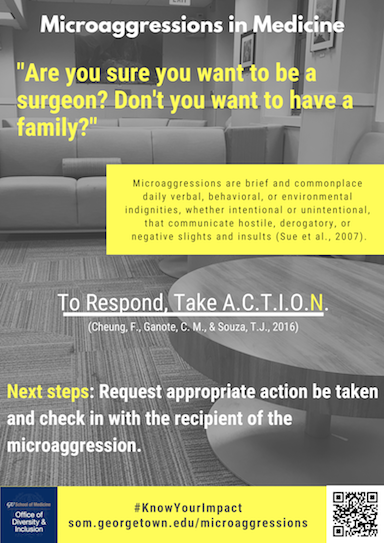 Microaggressions in Medicine poster