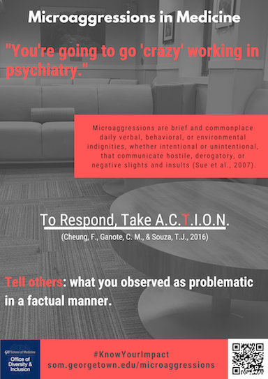 Microaggressions in Medicine poster