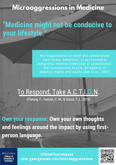 Microaggressions in Medicine poster