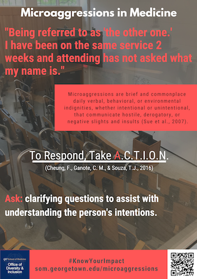 Microaggressions in Medicine poster
