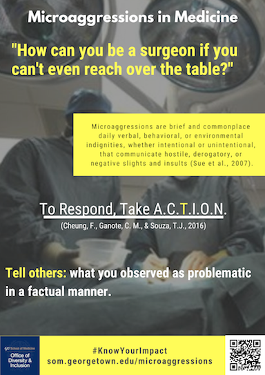 Microaggressions in Medicine poster
