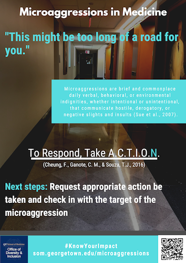 Microaggressions in Medicine poster