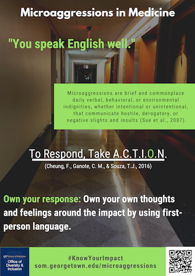 Microaggressions in Medicine poster