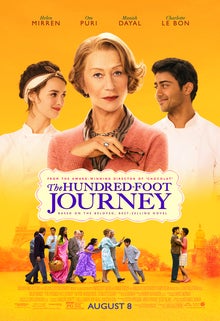 The Hundred Foot Journey movie poster
