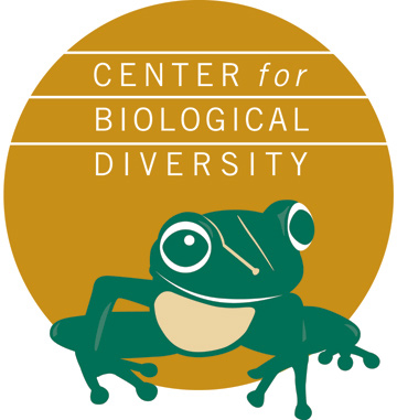 Sponsor for HOYA Clinic IronMed 5k in 2027: Center for Biological Diversity logo with a green frog and yellow round background